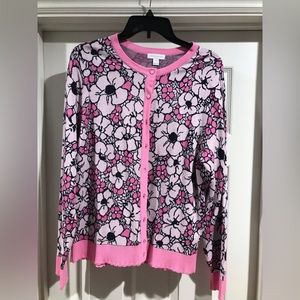 Charter Club Flower cardigan